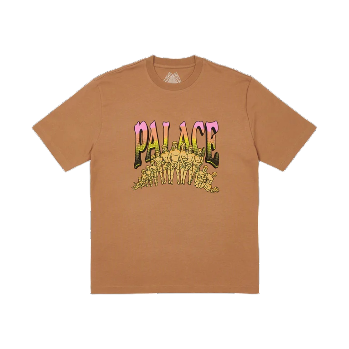 팔라스 프롬 더 비기닝 투 더 엔드 티셔츠 모카 - 23SS(Palace From The Beginning To The End T-Shirt Mocha - 23SS) - 1