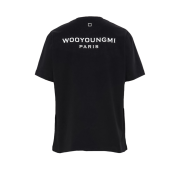 Wooyoungmi Cotton Back Logo T-shirt Black - 23SS