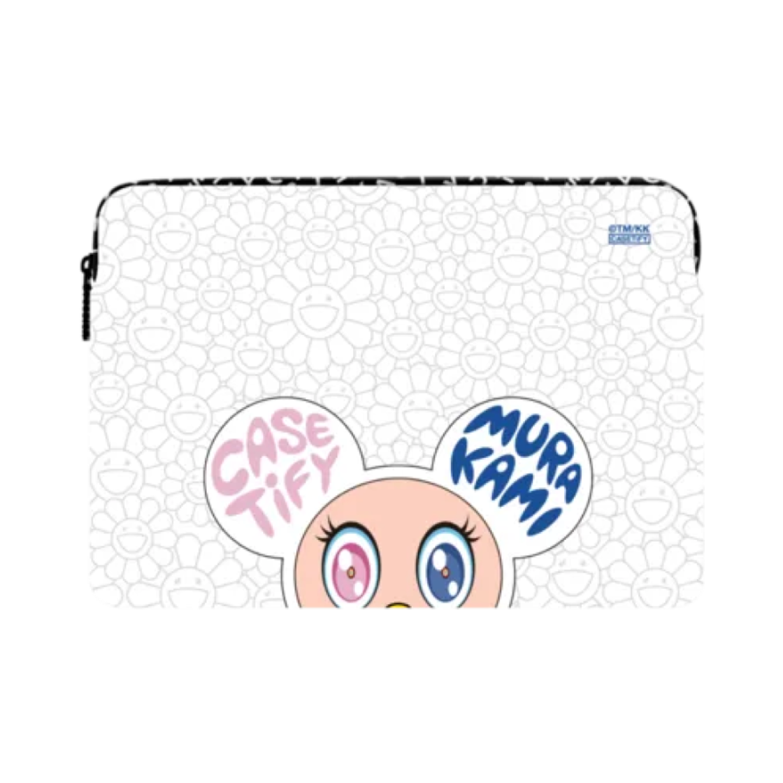 케이스티파이 x 무라카미 타카시 미스터 도브 임팩트 맥북 슬리브 화이트(Casetify x Murakami Takashi Mr. Dob Impact MacBook Sleeve White)