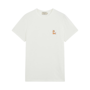 Maison Kitsune Chillax Fox Patch T-Shirt Latte