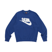 Nike x Nigo Fleece Crewneck Sweatshirt Blue Void - Otsumo Plaza Exclusive(FV9542-492)