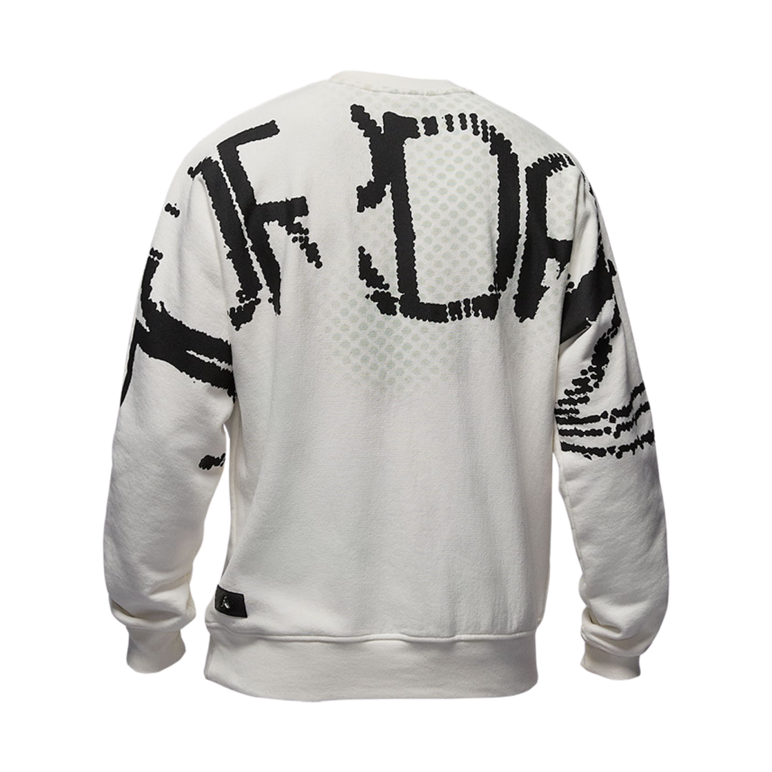 HQ8825-133 Jordan Flight Fleece LNY Pullover Crewneck Sweatshirt Sail Black (HQ8825-133)