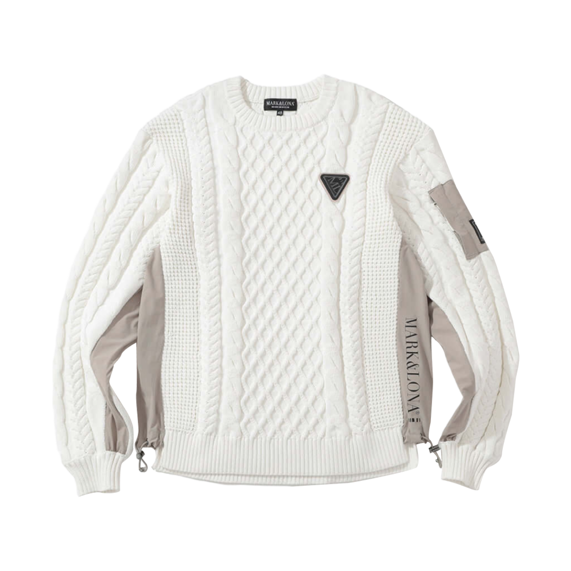 MCM-4C-AB54 Mark & Lona Golf Wear Knitwear White