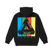 Palace Tri-Emb Hood Black - 22SS