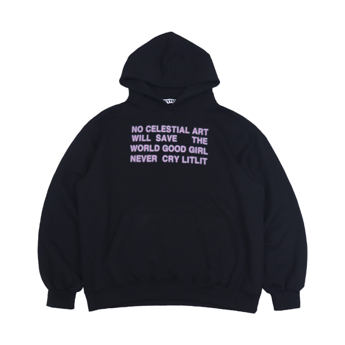 미와이후 릿 후디 블랙(Miyhoo Lit Hoodie Black)