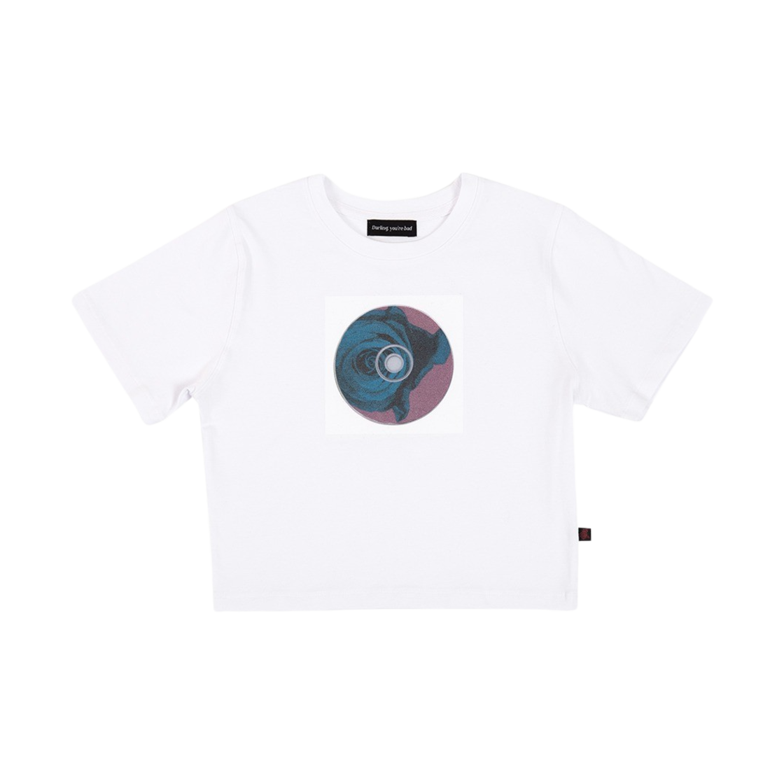 23SUMMFW Darling You're Bad Women My Favorite Playlist Tee White