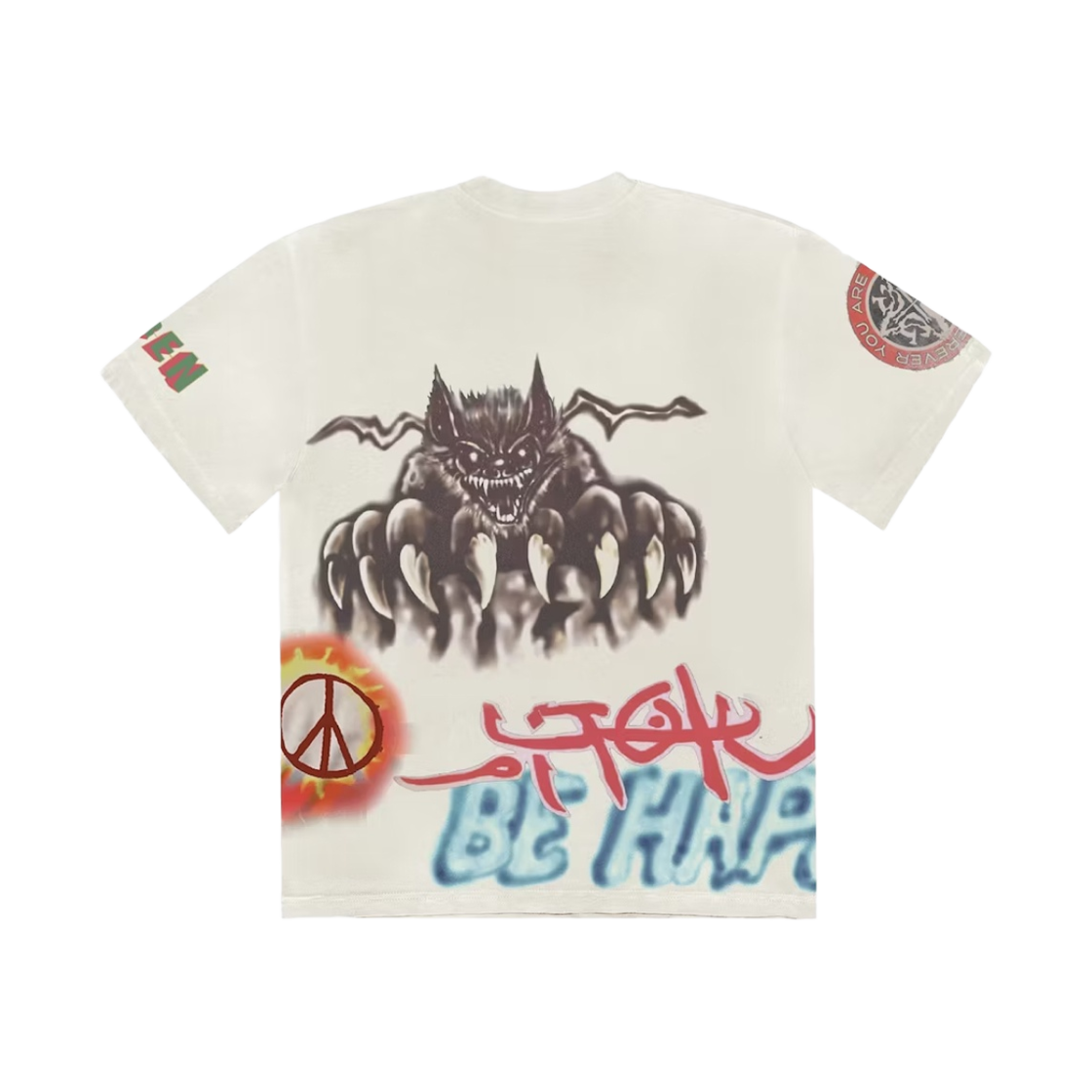 트래비스 스캇 사이렌 티셔츠 화이트(Travis Scott Siren T-Shirt White) - 2