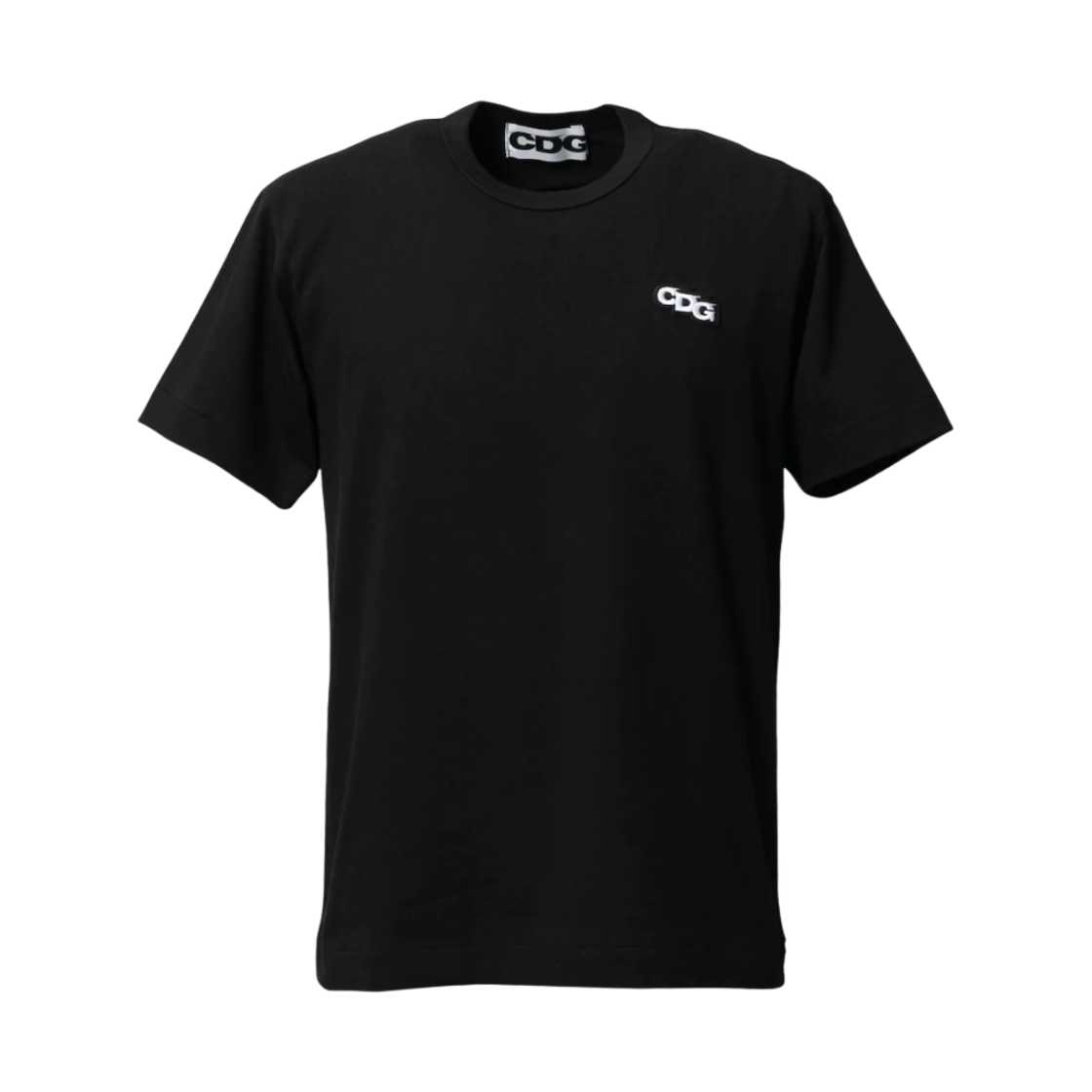 CDG 패치 티셔츠 블랙(CDG Patch T-Shirt Black)