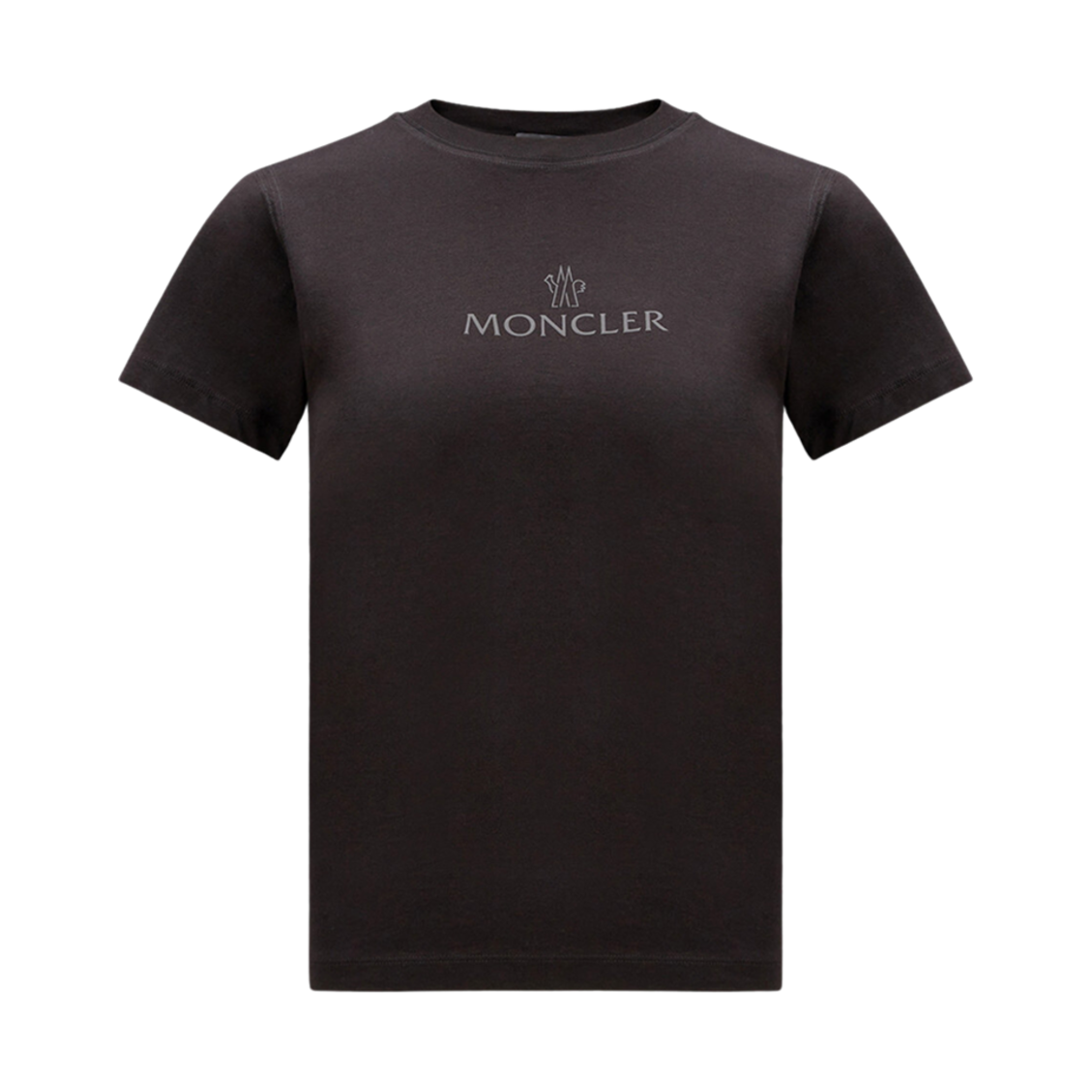(W) 몽클레르 로고 티셔츠 블랙 - 23SS((W) Moncler Logo T-Shirt Black - 23SS) - 1