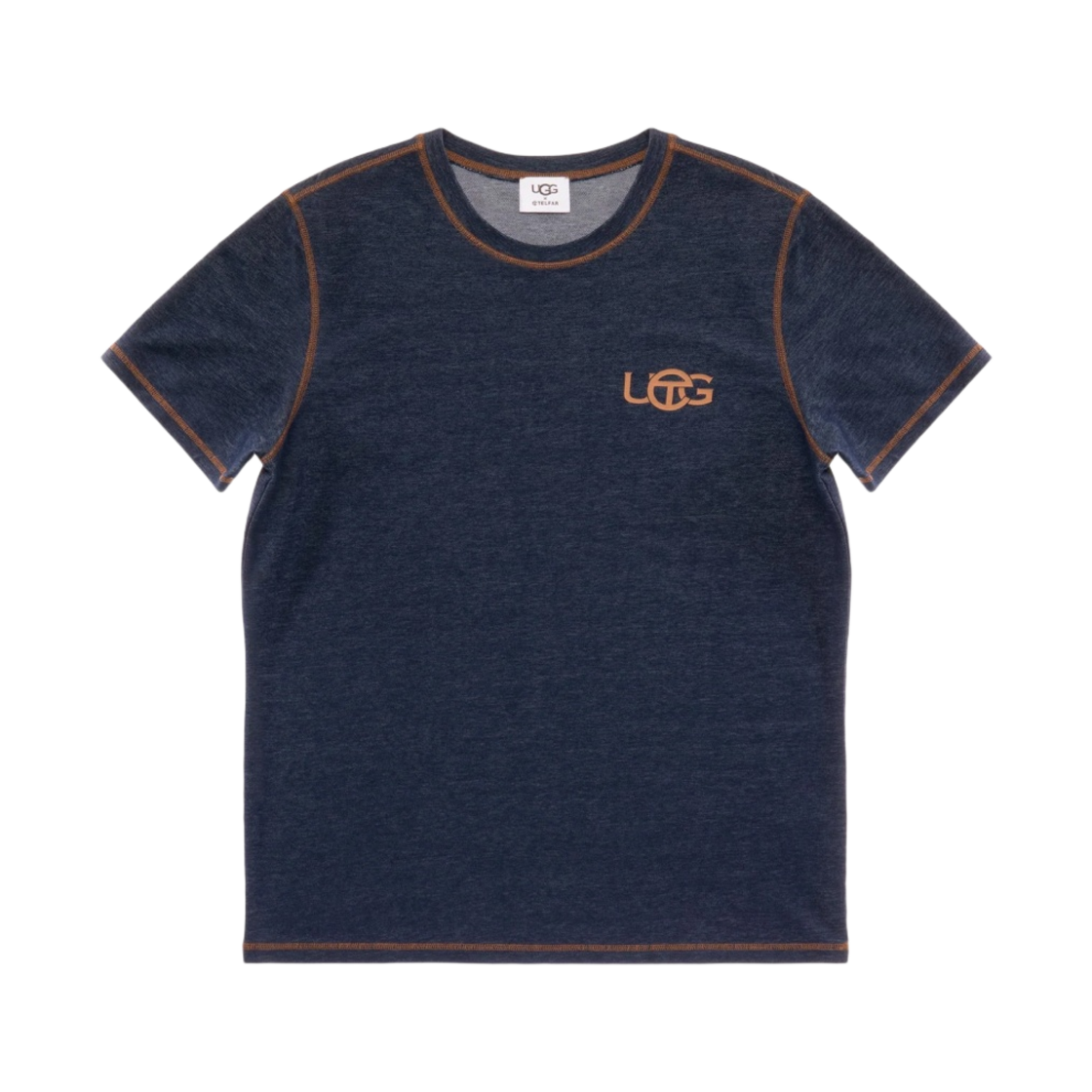 텔파 x 어그 로고 티셔츠 데님(Telfar x UGG Logo T-Shirt Denim)