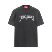 032c Psychic American-Cut T-Shirt Faded Black