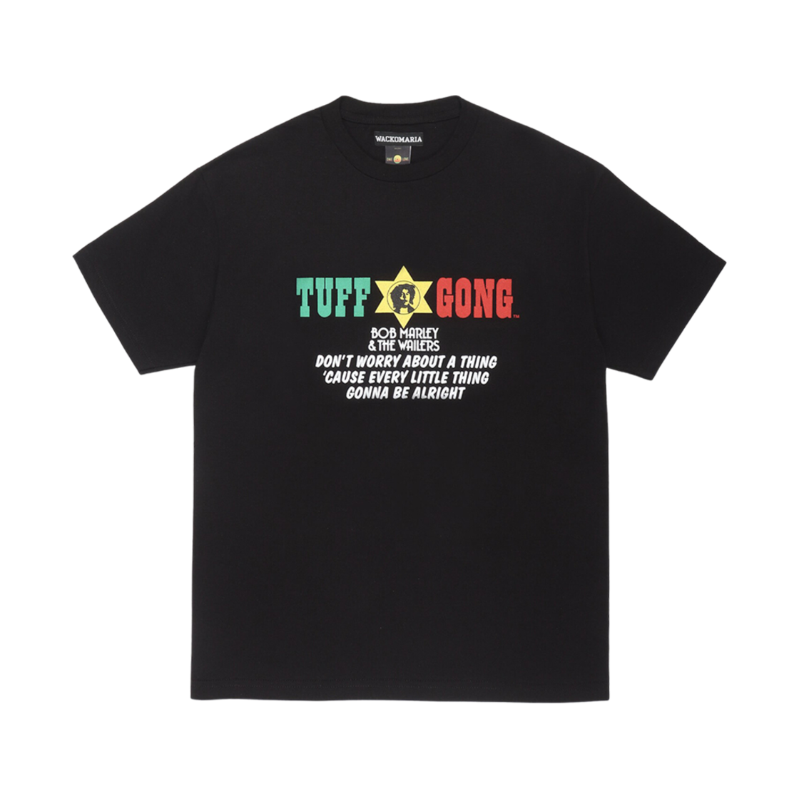 4894 Wacko Maria x Bob Marley T-Shirt Black