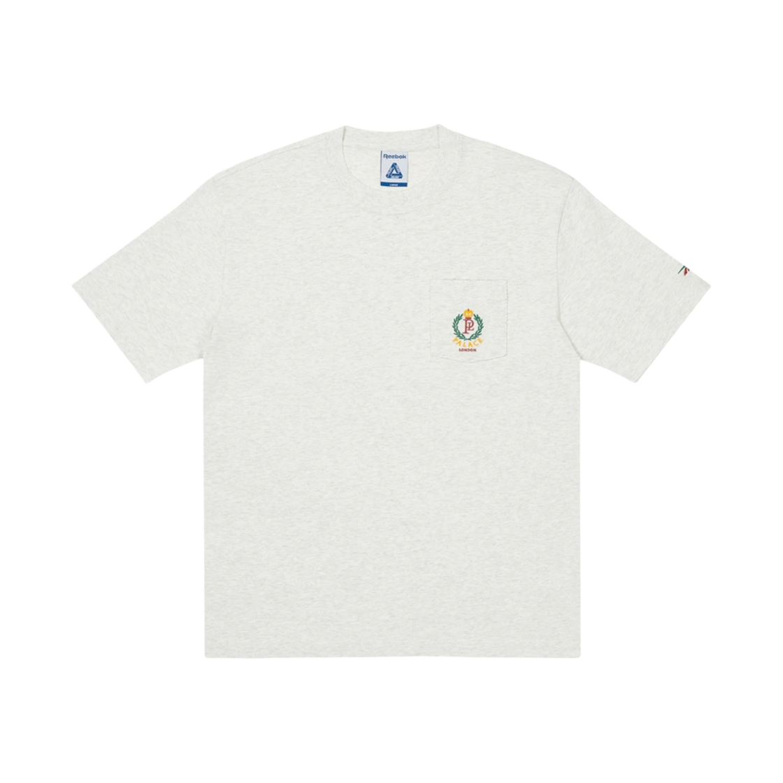 팔라스 x 리복 NPC 포켓 티셔츠 그레이 말 - 21SS