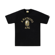 BAPE Bitmap College T-Shirt Black