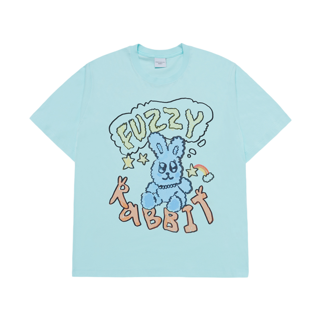 24FW-TP-SS-AW-PRS-MNT ACME DE LA VIE Popstar Rabbit Short Sleeve T-Shirt Mint