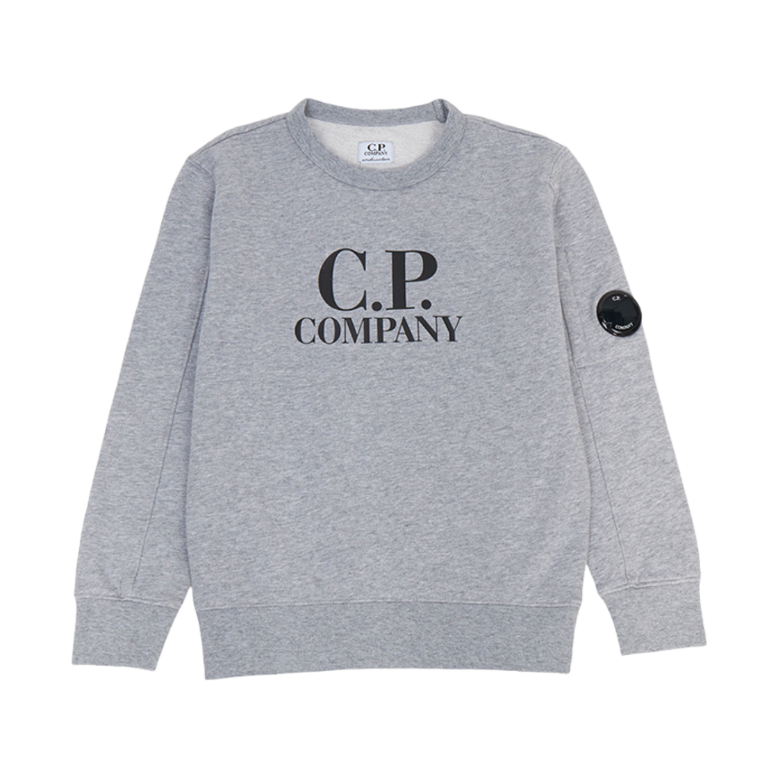 17CKSS002B00LCA76M93 (Kids) C.P. Company Fleece Sweatshirt Gray - 24FW