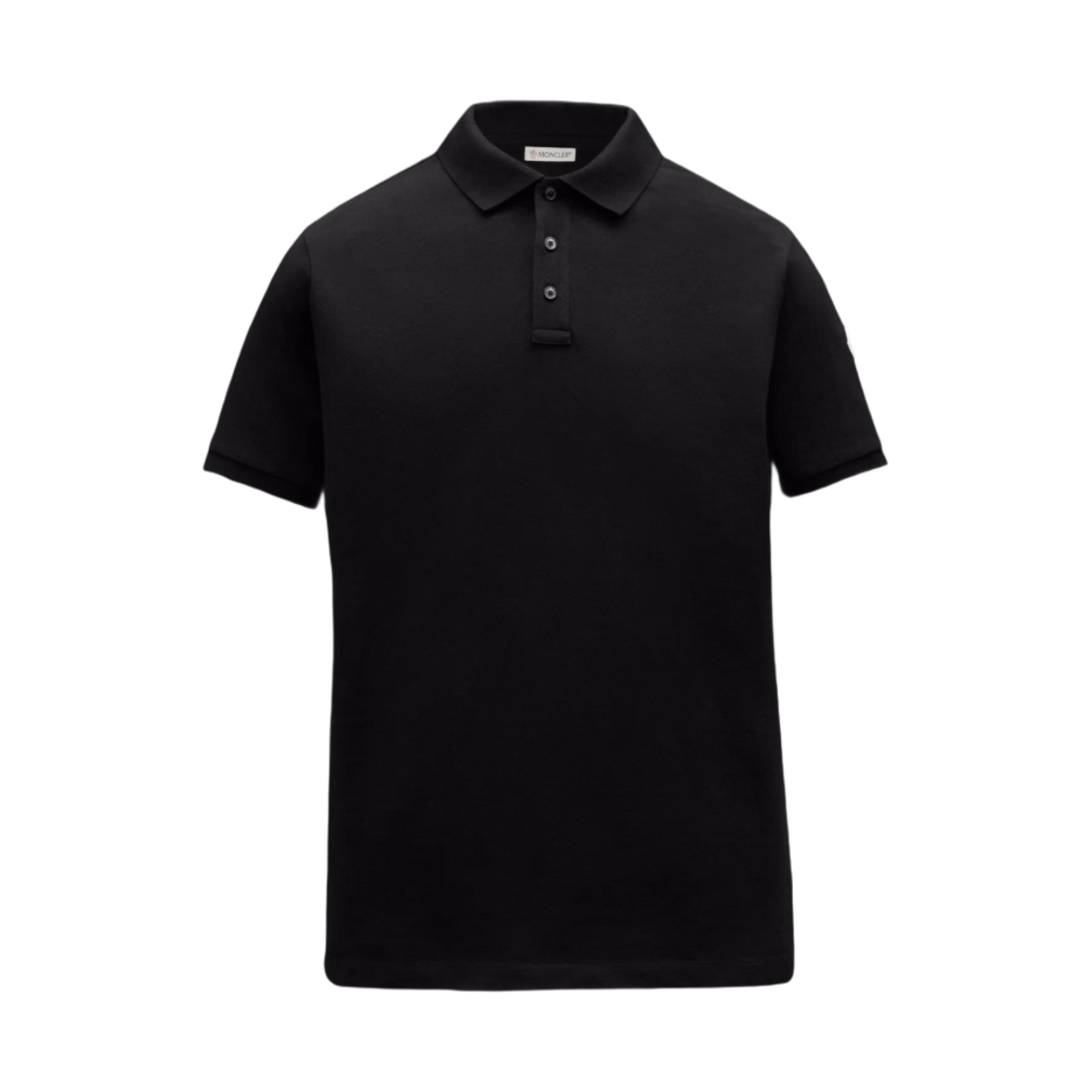 몽클레르 로고 폴로 셔츠 블랙 - 22FW(Moncler Logo Polo Shirt Black - 22FW) - 1