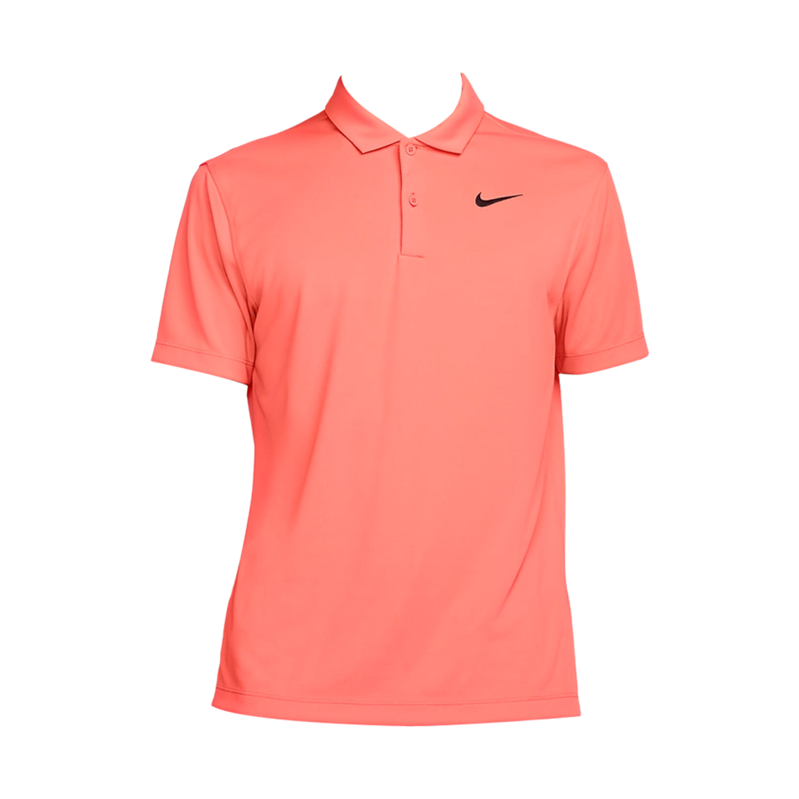 DH0858-643 Nike Court Dri-Fit Tennis Polo Light Wild Mango Black - Asia