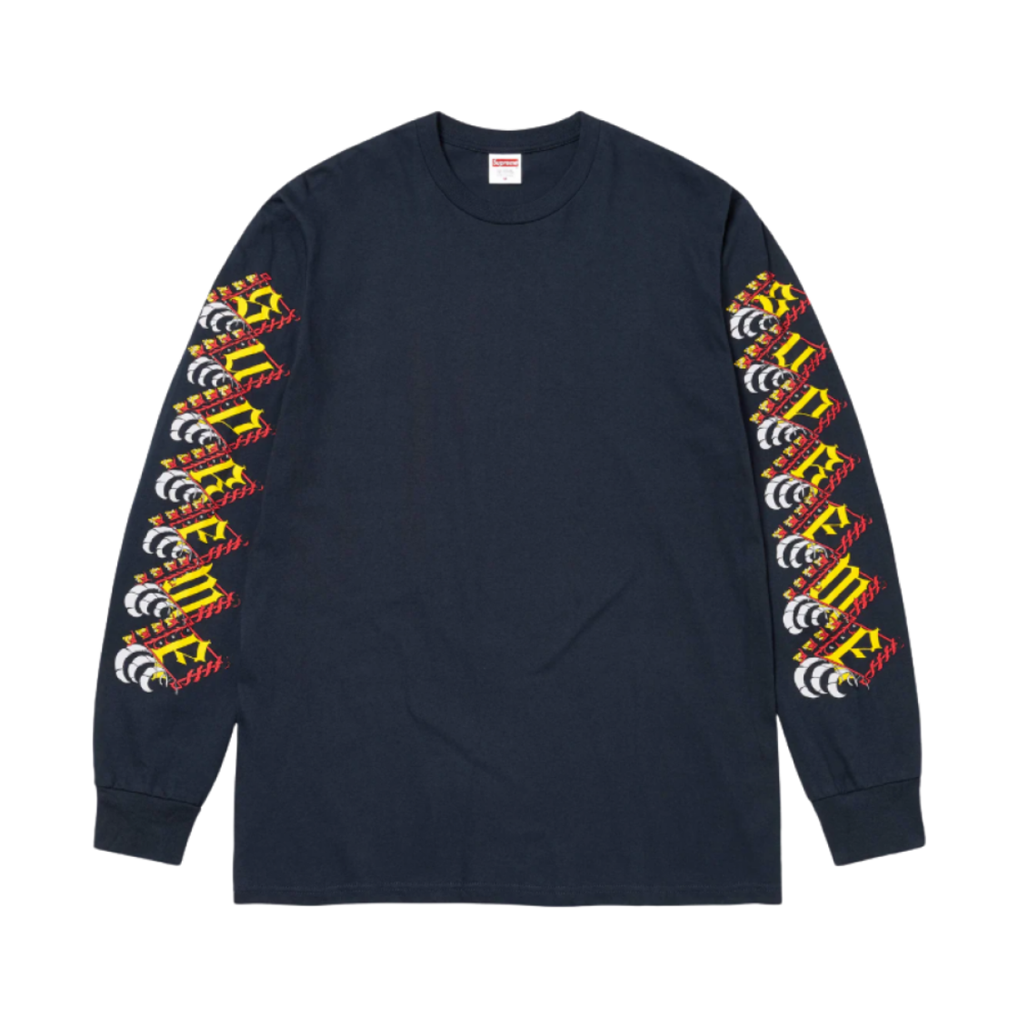 슈프림 스트로베리 롱슬리브 티셔츠 네이비 - 24FW(Supreme Strawberries L/S T-Shirt Navy - 24FW) - 2
