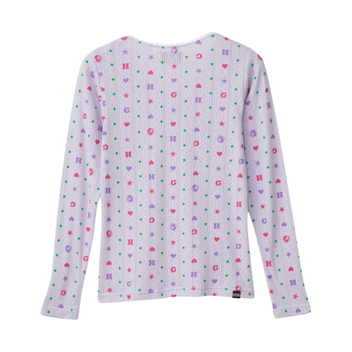 (W) 히스테릭 글래머 걸스 아 크레이지 치비 티셔츠 퍼플((W) Hysteric Glamour Girls Are Crazy Chibi T-Shirt Purple) - 2