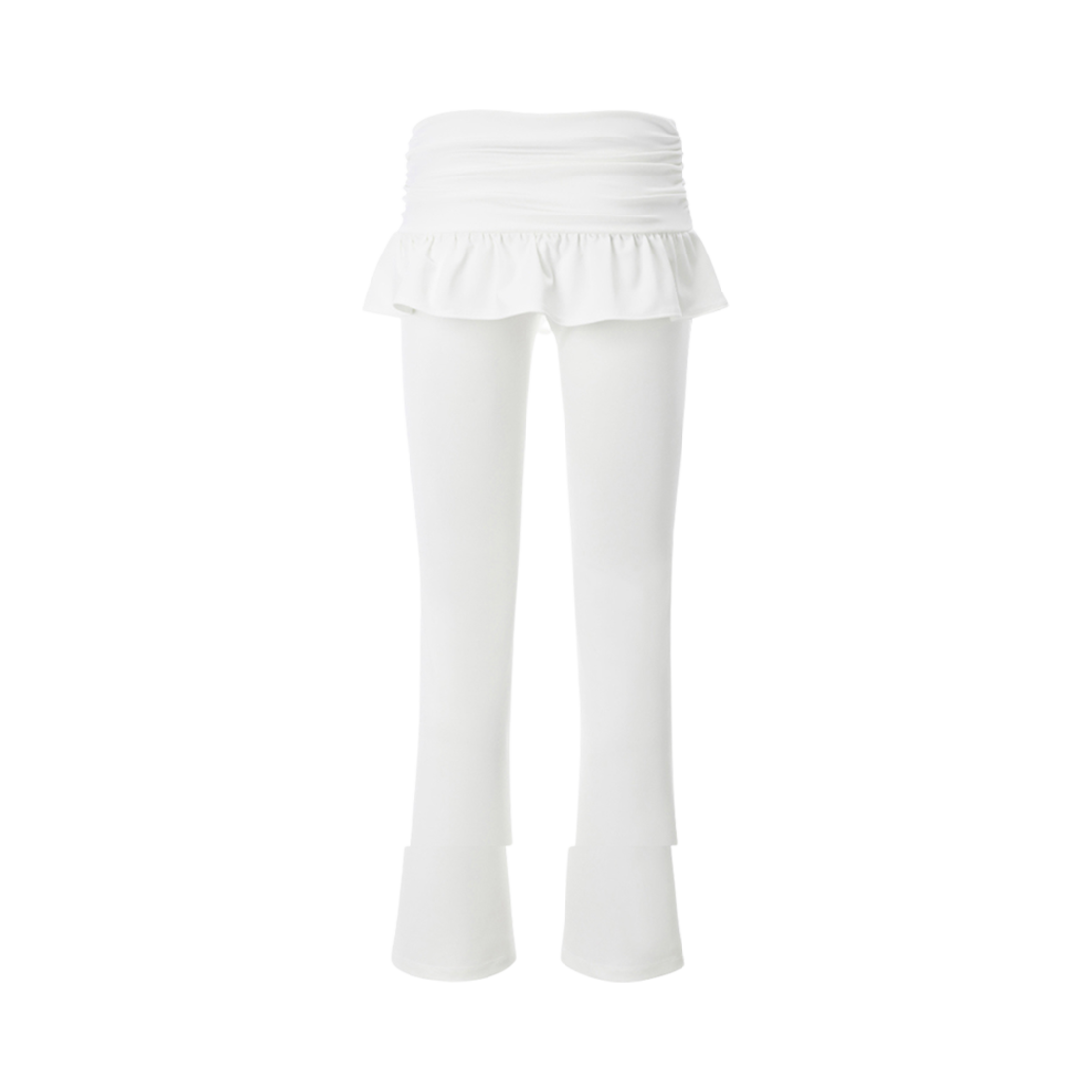 W) 쓰리타임즈 엘핀 스커트팬츠 아이보리 | Threetimes | KREAM