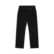 Wooyoungmi Long Straight Denim Pants Black -23FW