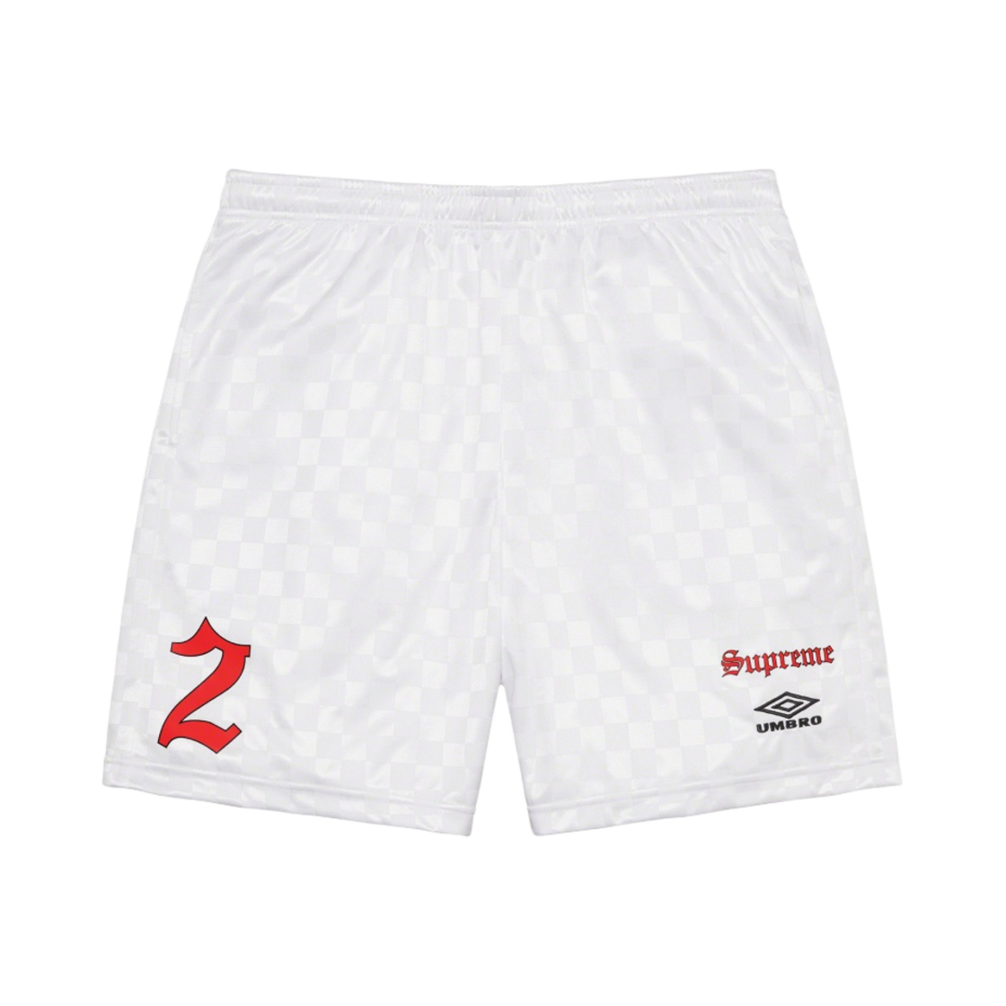 슈프림 x 엄브로 사커 쇼츠 화이트 - 22SS(Supreme x Umbro Soccer Shorts White - 22SS) - 1