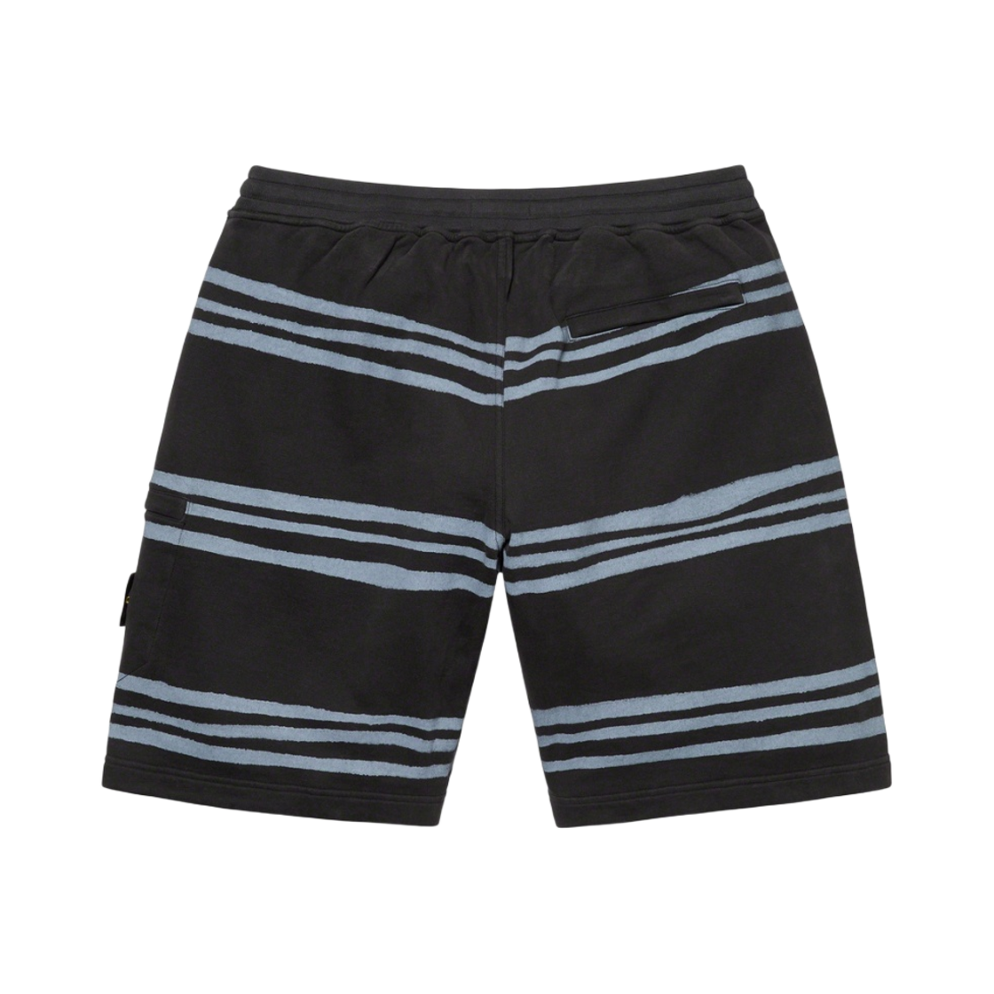 슈프림 x 스톤 아일랜드 워프 스트라이프 스웨트쇼츠 블랙 - 20FW(Supreme x Stone Island Warp Stripe Sweatshorts Black - 20FW) - 2