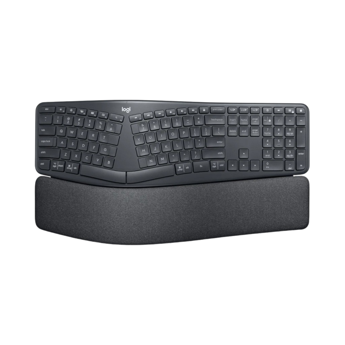 로지텍 Ergo K860 무선 스프릿 키보드 그래파이트 (국내 정식 발매 제품)(Logitech Ergo K860 Wireless Split Keyboard Graphite (Korean Ver.))