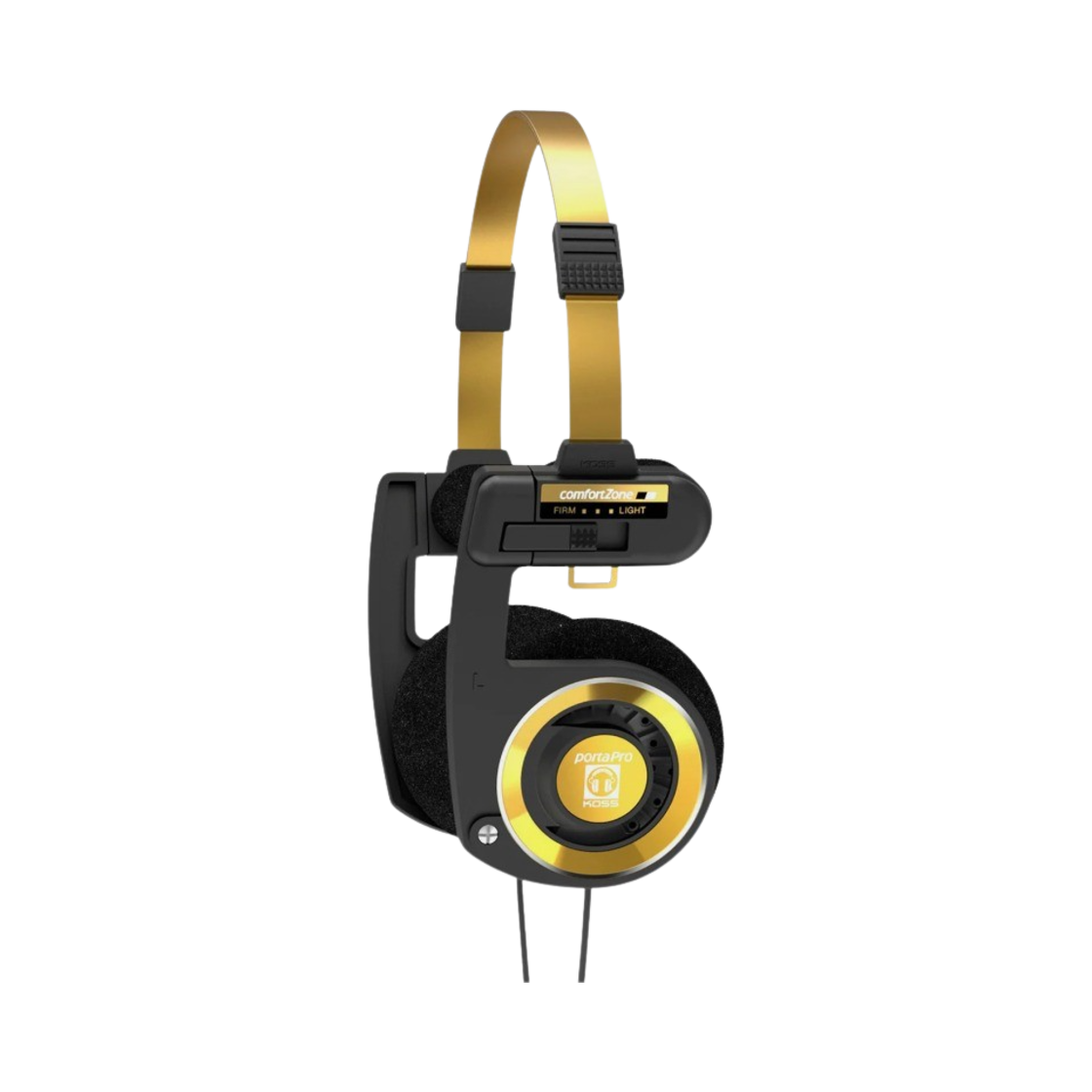 코스 포타 프로 헤드폰 리미티드 에디션 블랙 골드(Koss Porta Pro Headphones Limited Edition Black Gold)