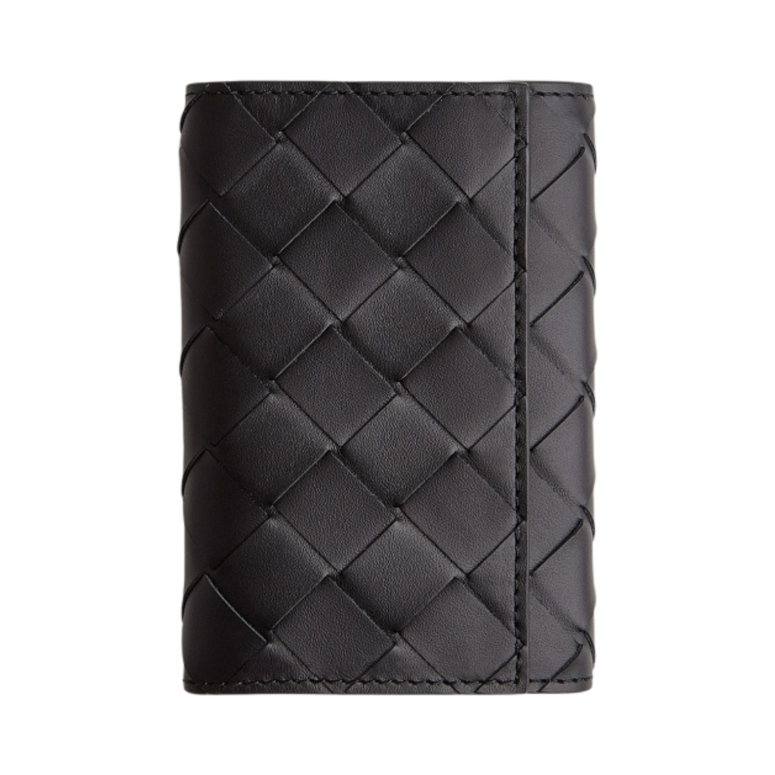보테가 베네타 키 파우치 블랙 그래스(Bottega Veneta Key Pouch Black Grass) - 1