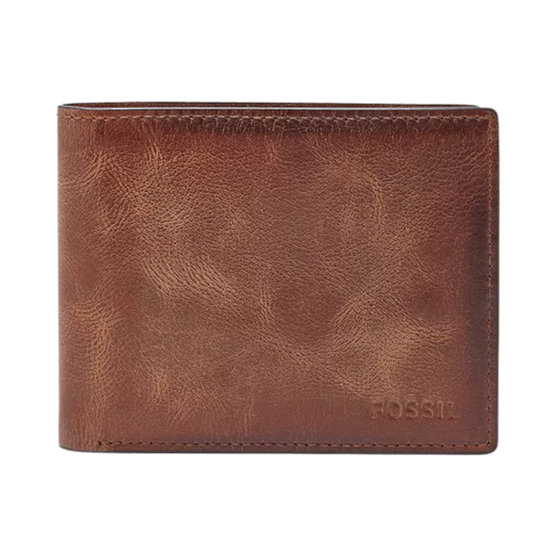 ML3681200 Fossil Derrick RFID Flip ID Bifold Brown