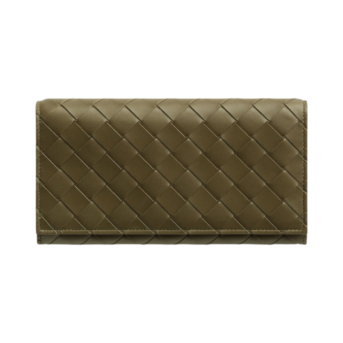 보테가 베네타 인트레치아토 코인 퍼스 장지갑 머드 | Bottega Veneta | KREAM