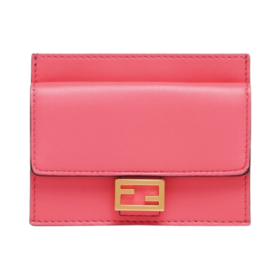 펜디 나파 레더 카드 홀더 핑크(Fendi Nappa Leather Card Holder Pink) - 1