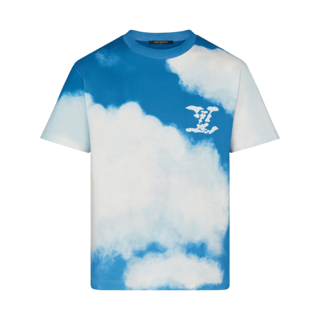루이비통 헤븐 온 어스 클라우드 프린트 티셔츠 블루(Louis Vuitton Heaven On Earth Cloud Print T-Shirt Blue) - 1