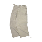 Nonnod Double Knee Cover Pants Vintage Beige