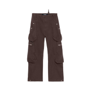 Jacquemus Le ChouChou Le Cargo Croissant Soft Cargo Pants Dark Brown