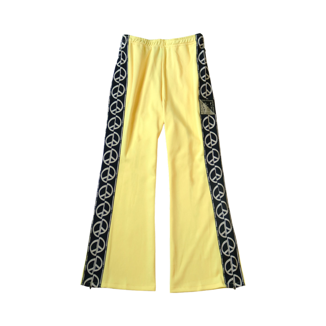 K2503LP106 Kapital TH.DD Smooth Jersey Track Pants Light Yellow