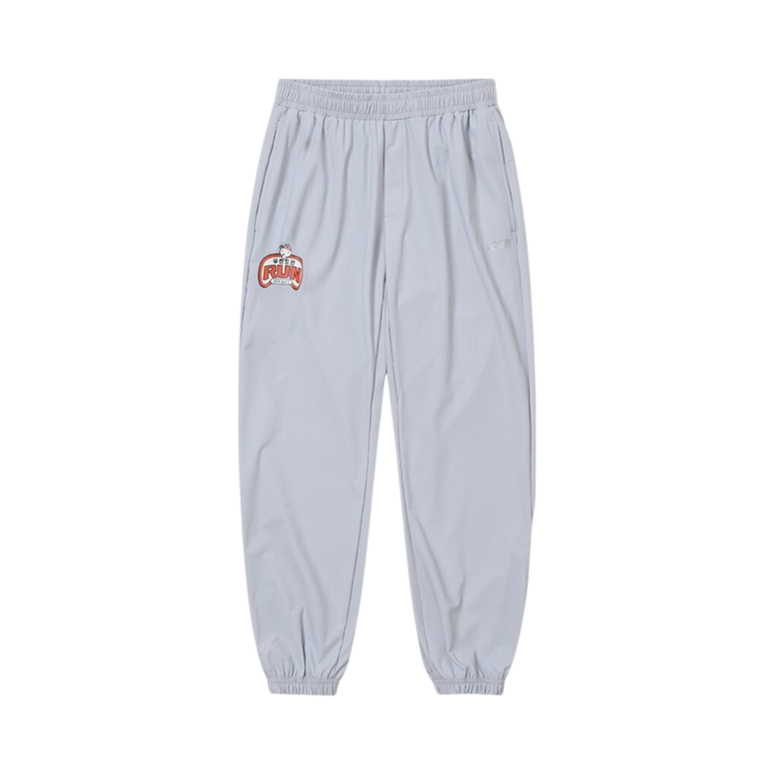 에프씨엠엠 x 무한도전 런 스트레치 조거 팬츠 그레이(Fcmm x Infinite Challenge Run Stretch Jogger Pants Grey)