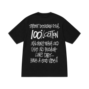 Stussy 100% Pigment Dyed T-Shirt Black