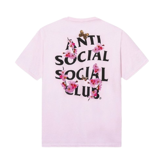 TI25A0300702 Anti Social Social Club Kkotch Usa Made S/S Tee PInk