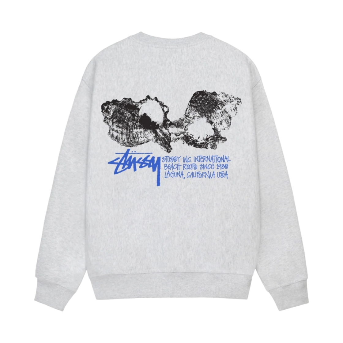 ★人気★【STUSSY】Shells Crew★Ash Heather★スウェッ.ト★ 스투시 쉘 크루 애쉬 헤더 | Stussy | KREAM