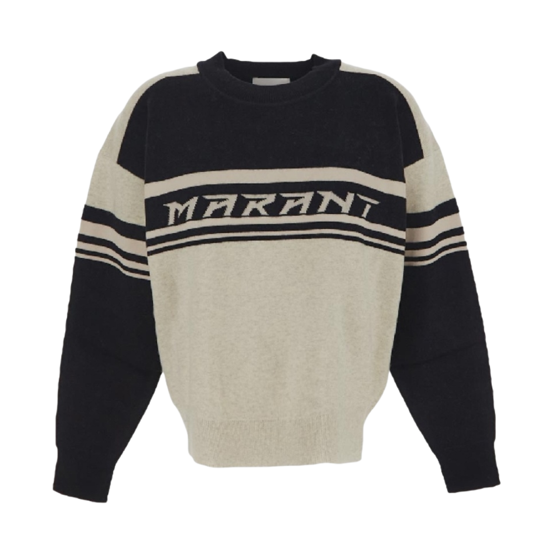 PU0161FA-A3L63E-01BK (W) Isabel Marant Callie Cotton Sweater Black - 23FW