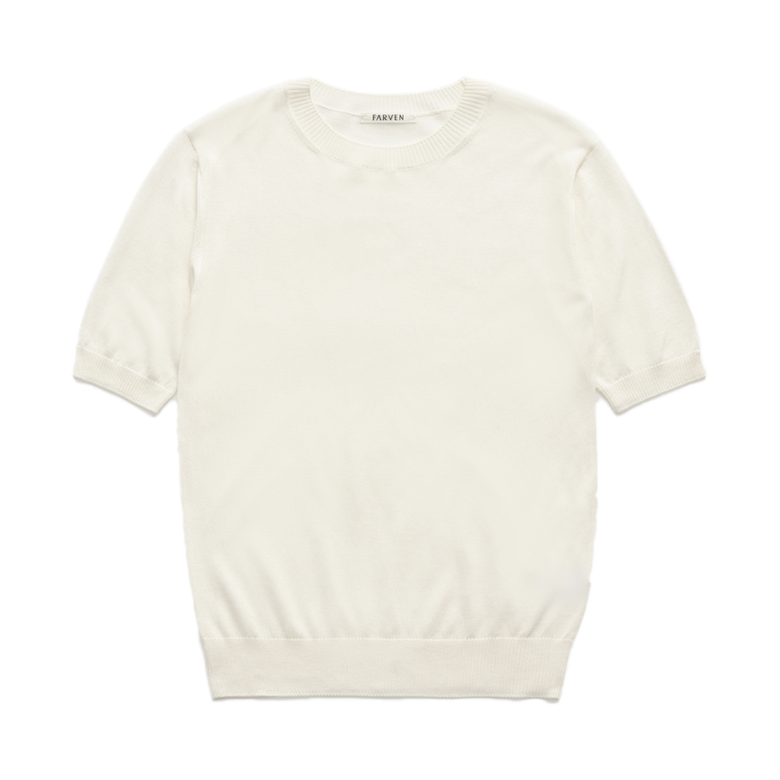 파르벵 [16게이지] 텐셀 실크 니트 아이보리(FARVEN [16Gauge] Tencel Silk Knit Ivory)