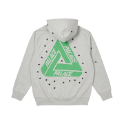 Palace Fly Hood Grey Marl - 21SS