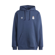 Adidas Real Madrid Essentials Trefoil Hoodie Legend Ink - KR Sizing