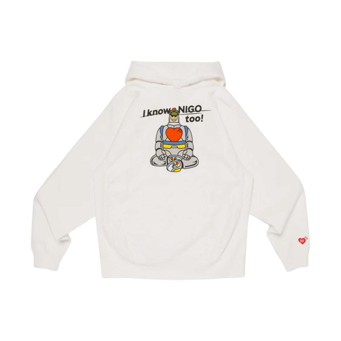 I KNOW NIGO TOO × HUMAN MADE HOODIE M I KNOW NIGO TOO” Collaboration Items Release – HUMAN MADE Inc.