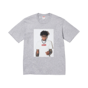 Supreme NBA Youngboy T-Shirt Heather Grey - 23FW
