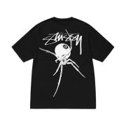 Stussy Arachnid T-Shirt Pigment Dyed Black