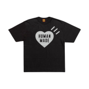 Human Made Heart T-Shirt Black Gray - Sapporo Store Exclusive